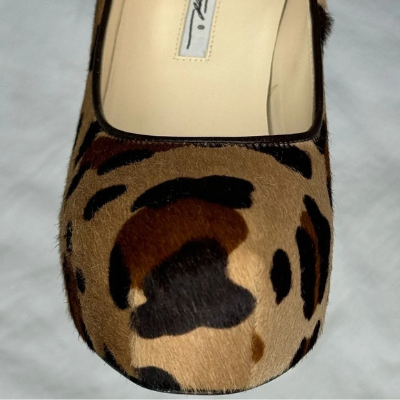 BRIAN ATWOOD 'MANIAC' LEOPARD PRINT CALF HAIR STILETTOS SIZE 39 SEXY AF DESIGNER - Picture 4 of 16